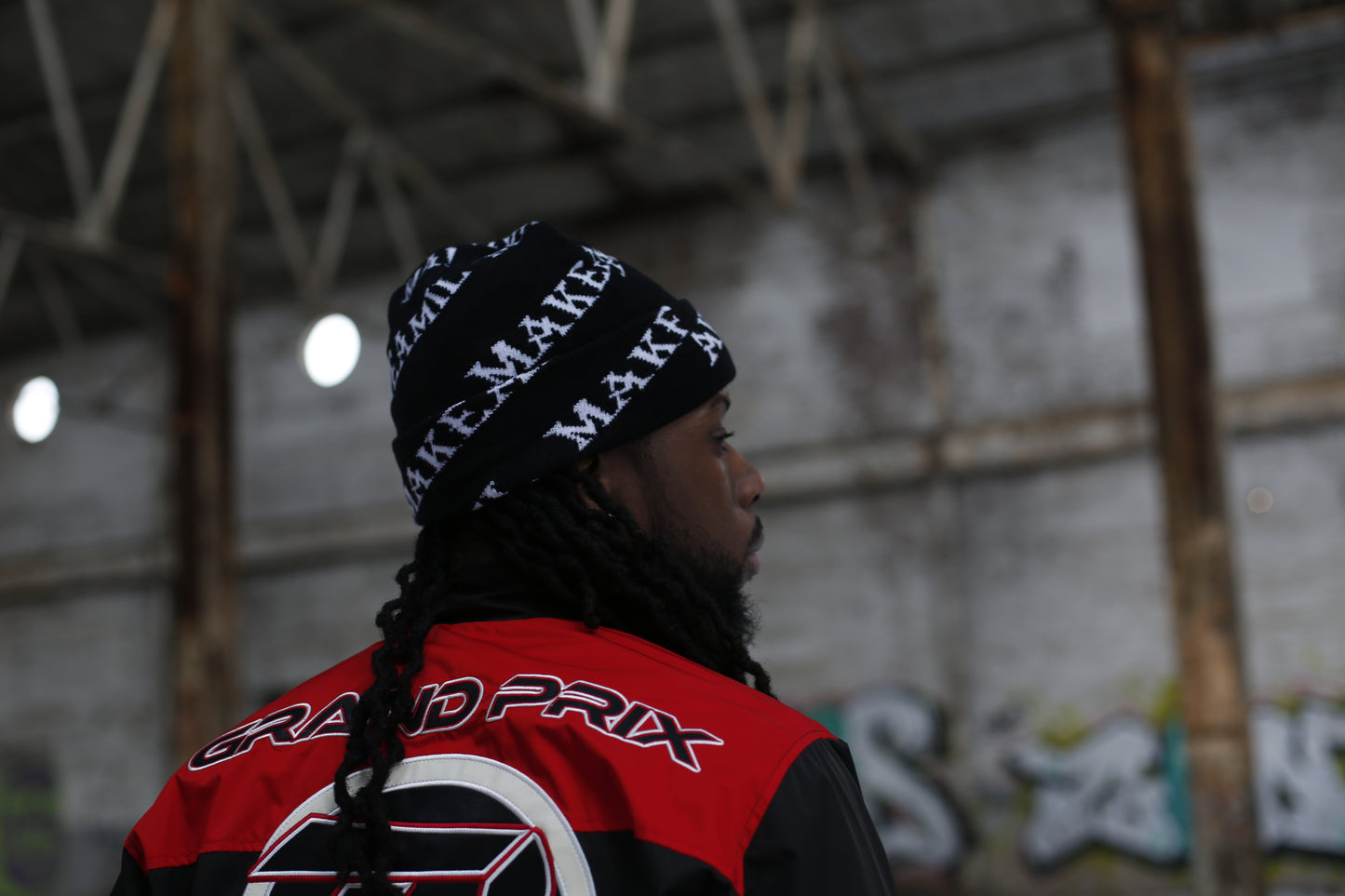 MakeAMil All Over Print Beanie