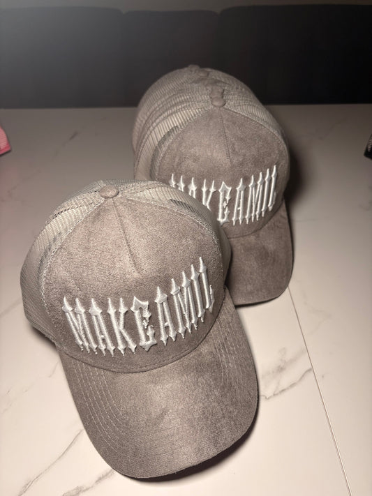 MakeAMil Signature Gray Trucker