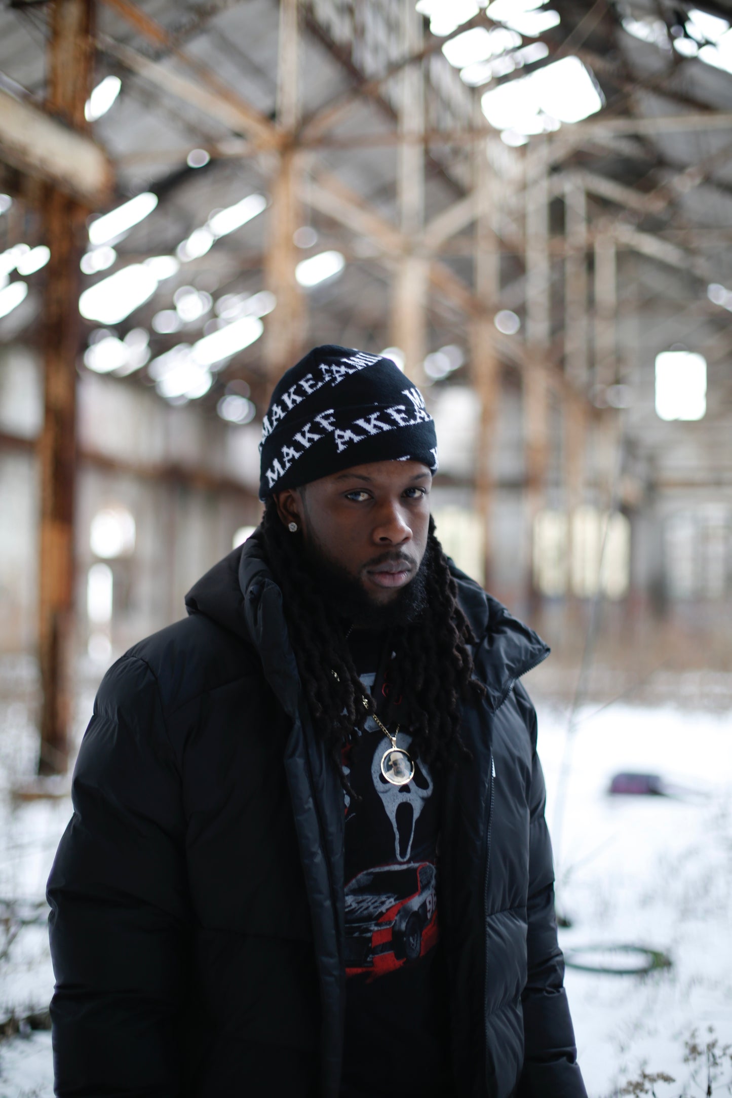 MakeAMil All Over Print Beanie