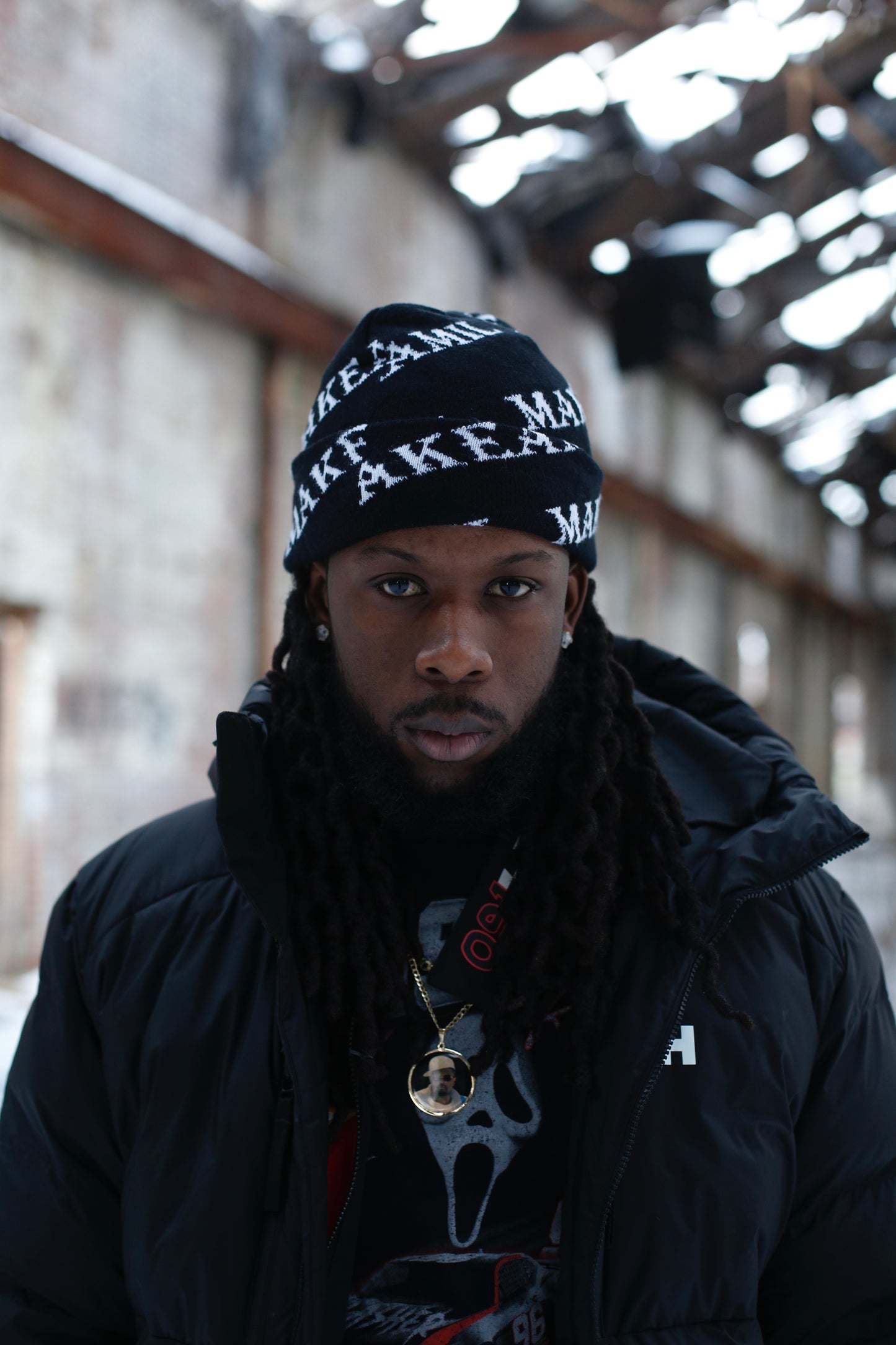MakeAMil All Over Print Beanie