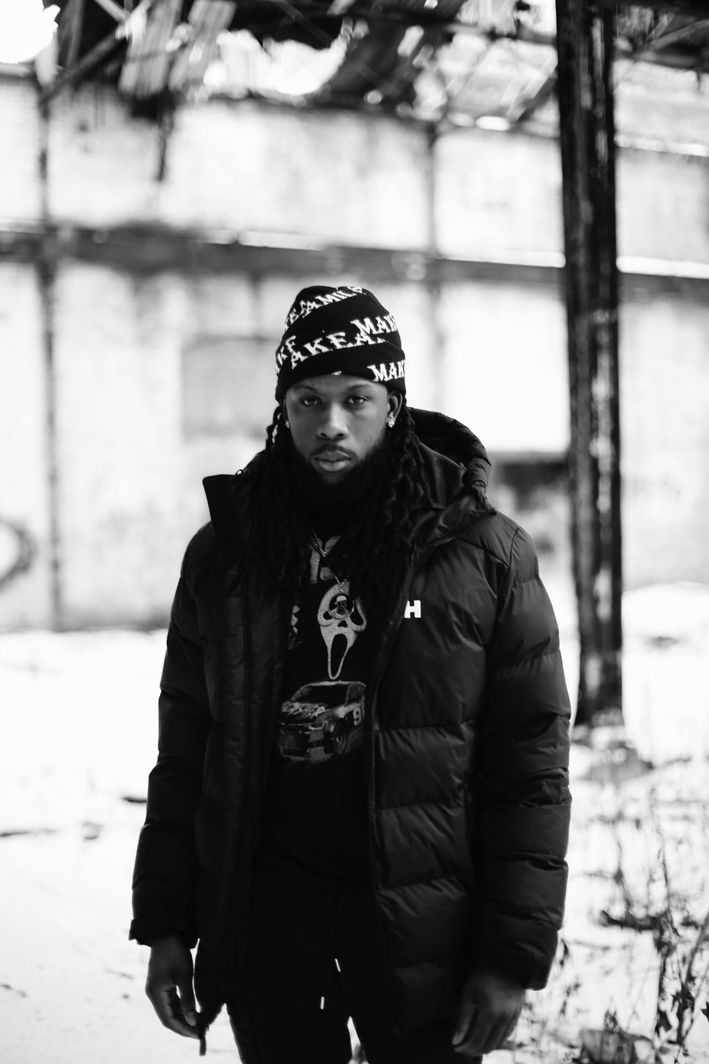 MakeAMil All Over Print Beanie