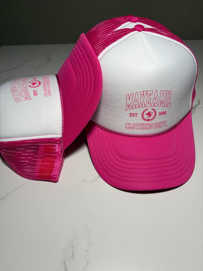 MakeAMil Womens “Clothing Dept” Trucker