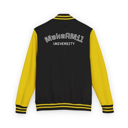 MakeAMil University Varsity Crest Jacket