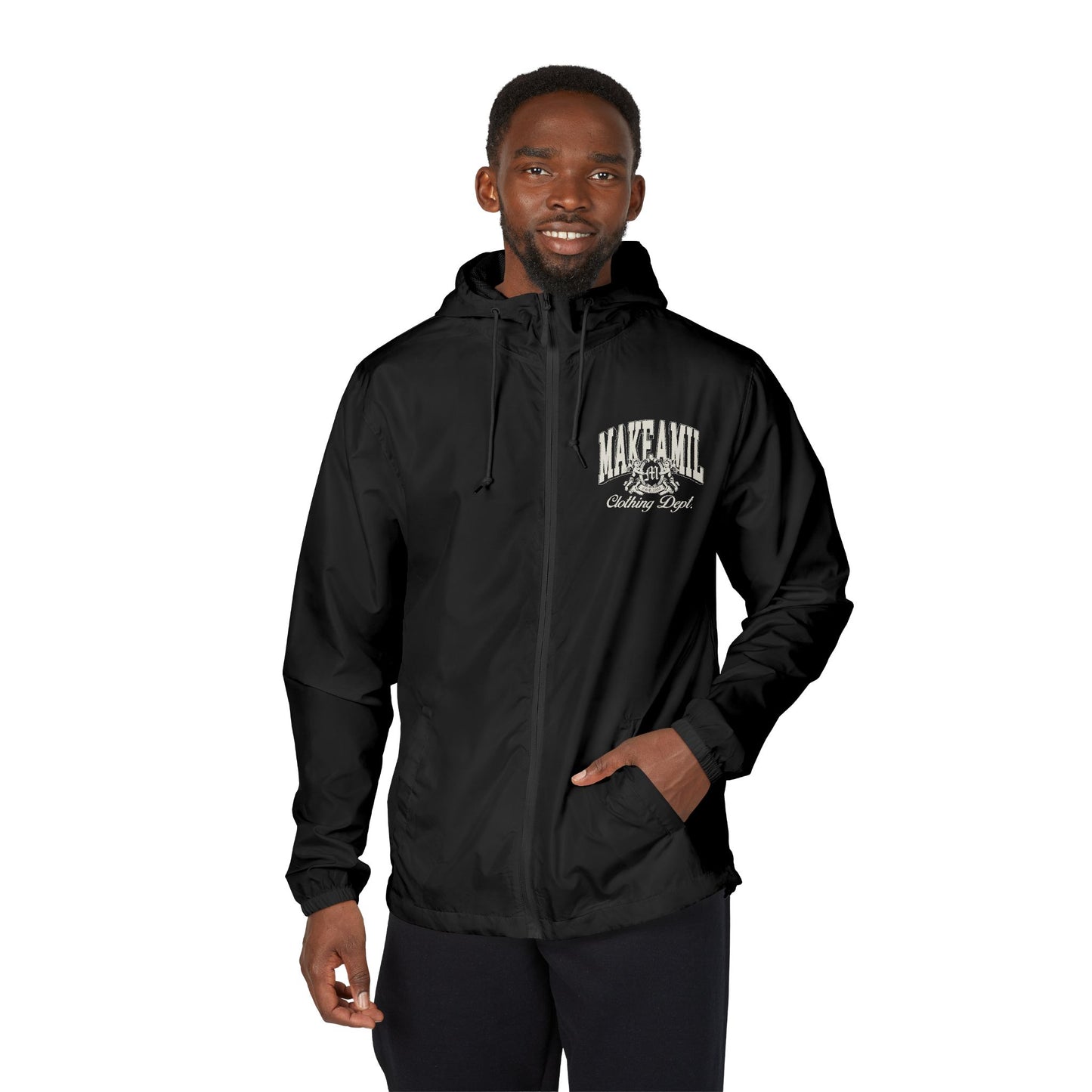 “Clothing Dept” Windbreaker Jacket