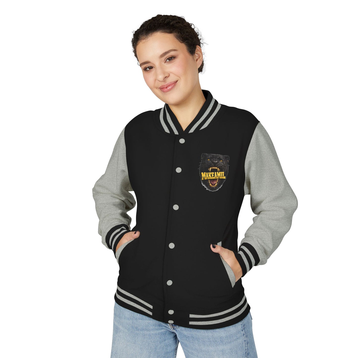 MakeAMil University Varsity Crest Jacket