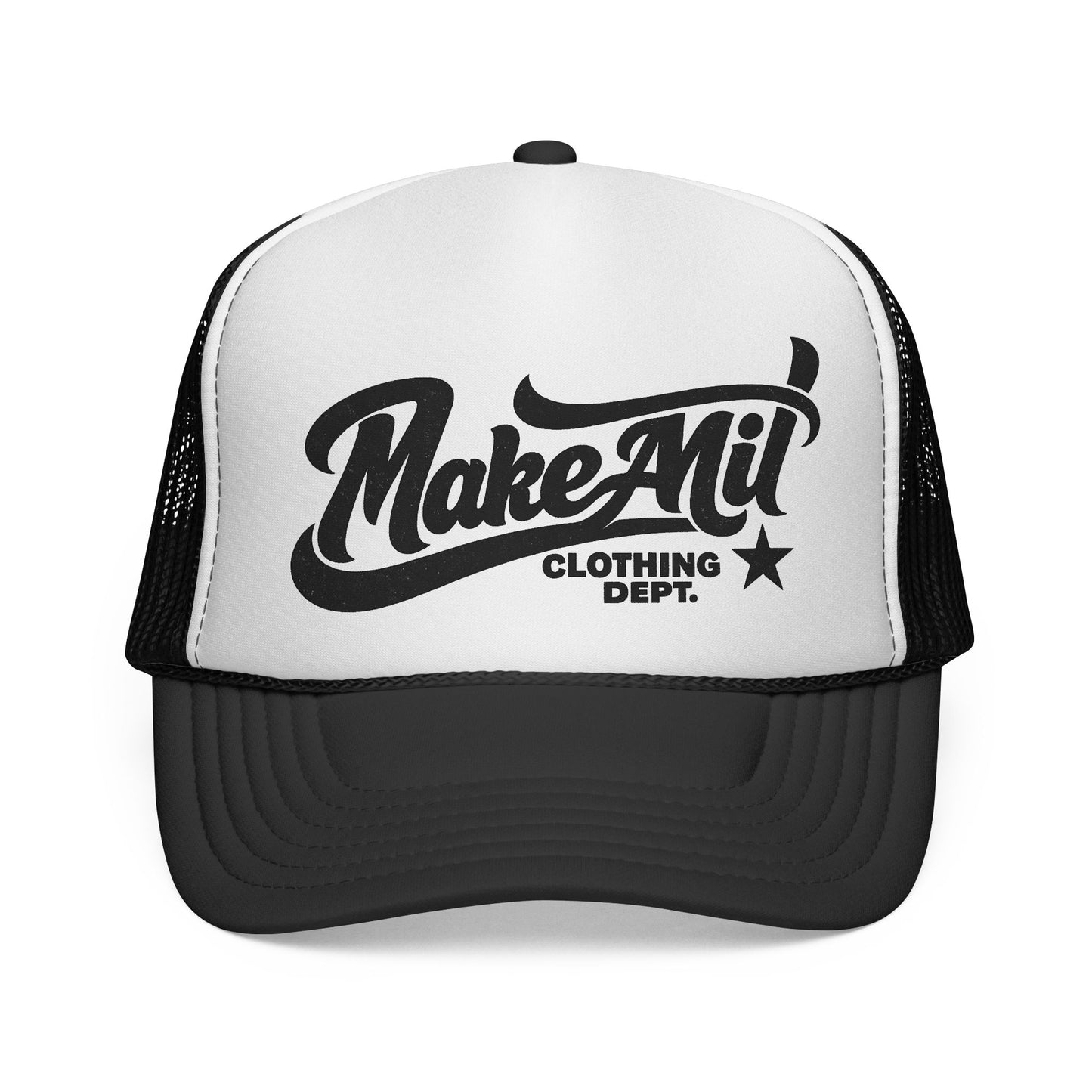 MakeAMil “Retro Star” Signature Trucker