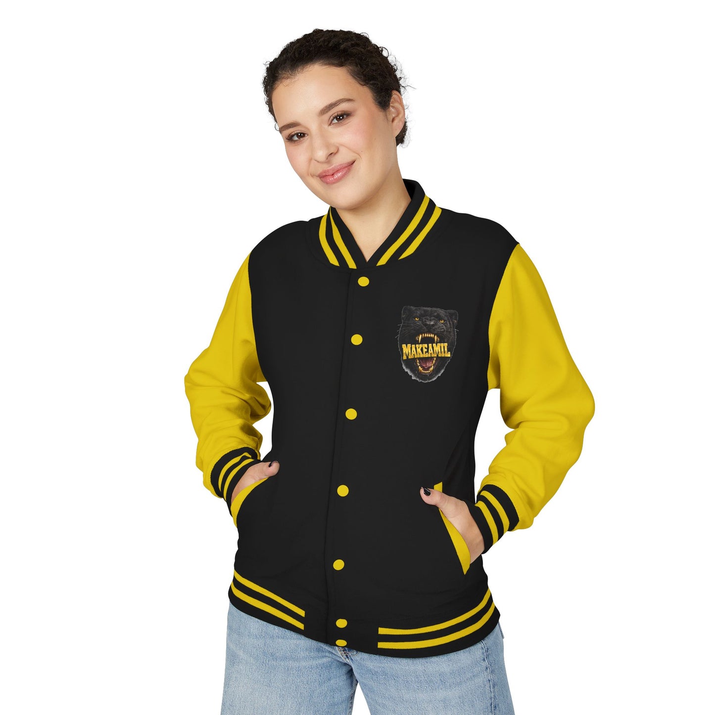 MakeAMil University Varsity Crest Jacket