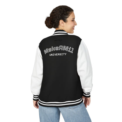 MakeAMil University Varsity Crest Jacket