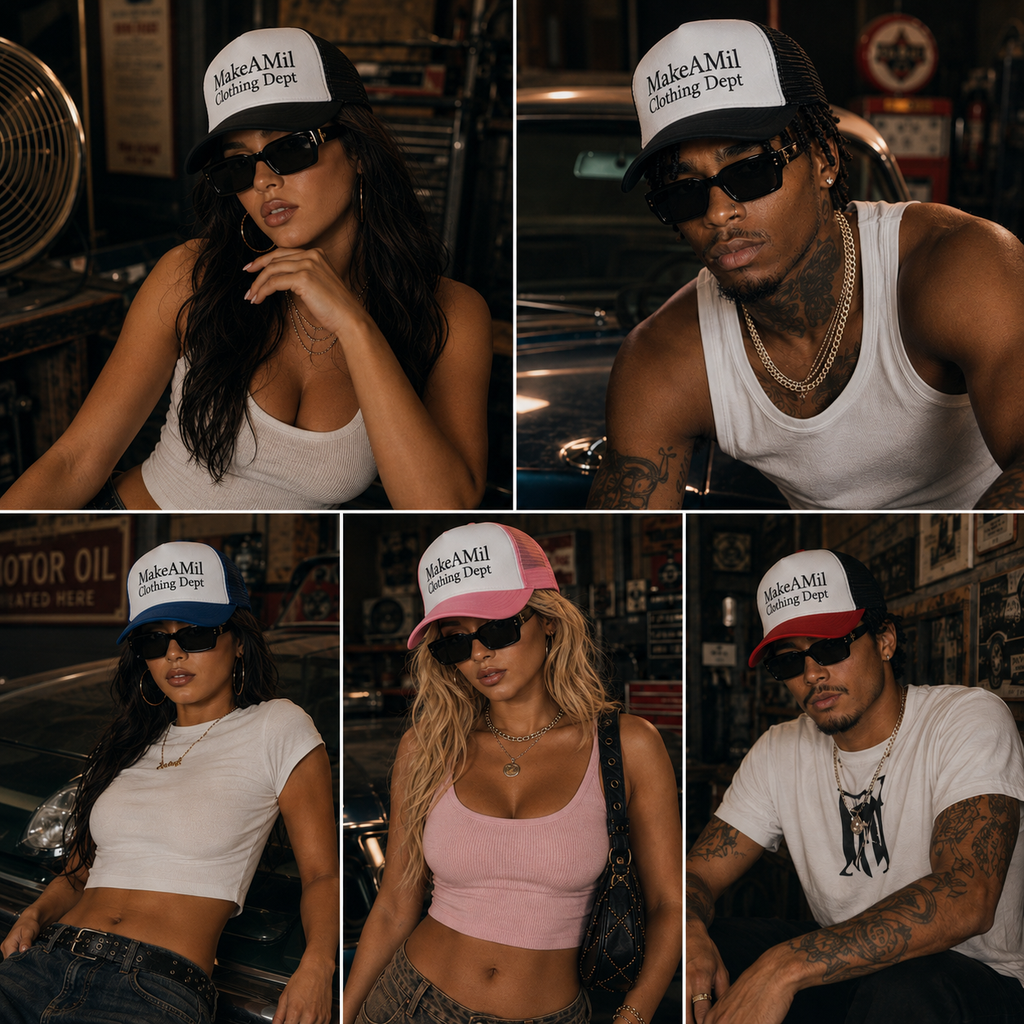 MakeAMil x OTTO Signature "Clothing Dept" Trucker