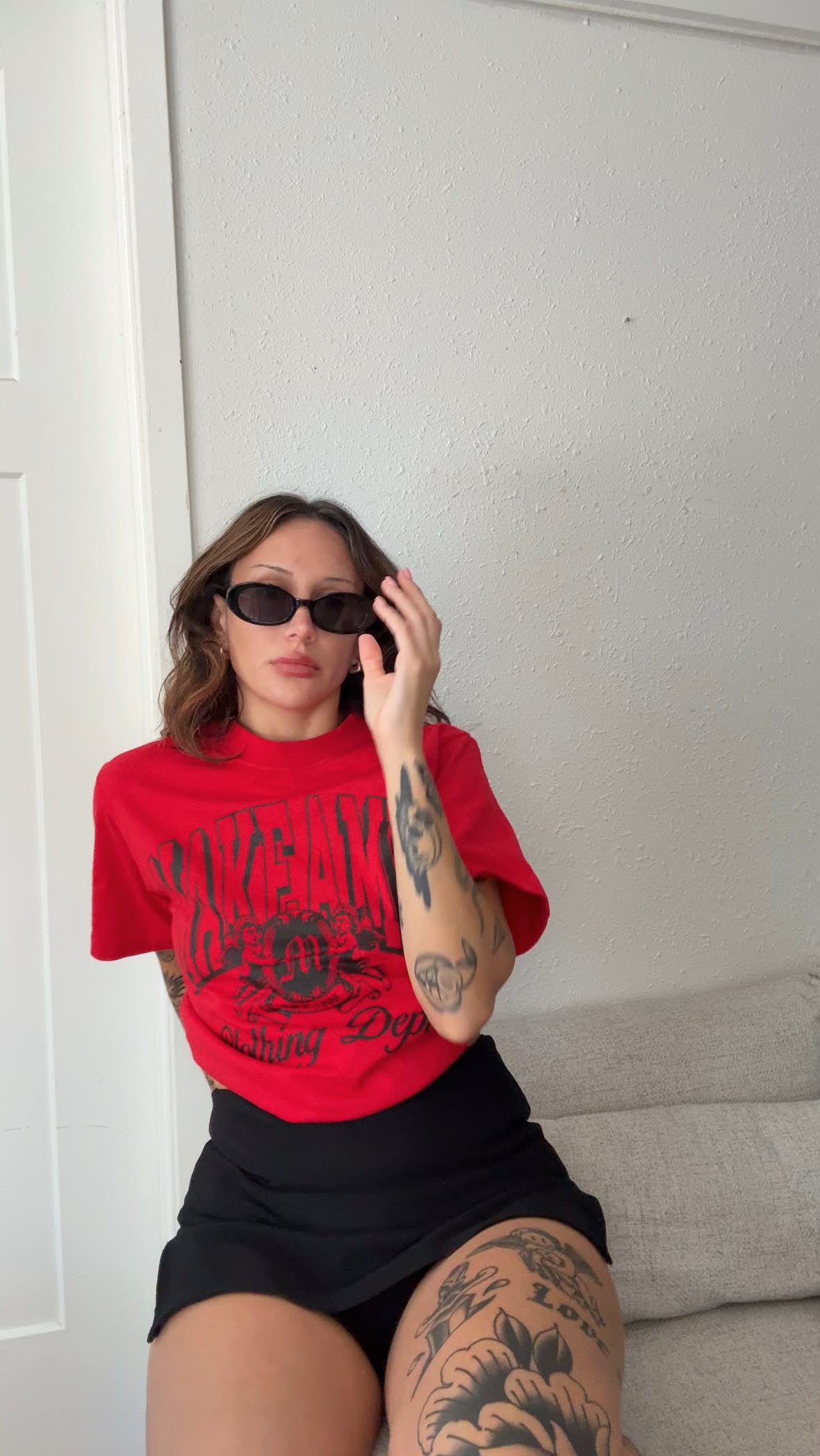 MakeAMil “Clothing Dept” Oversized Tee