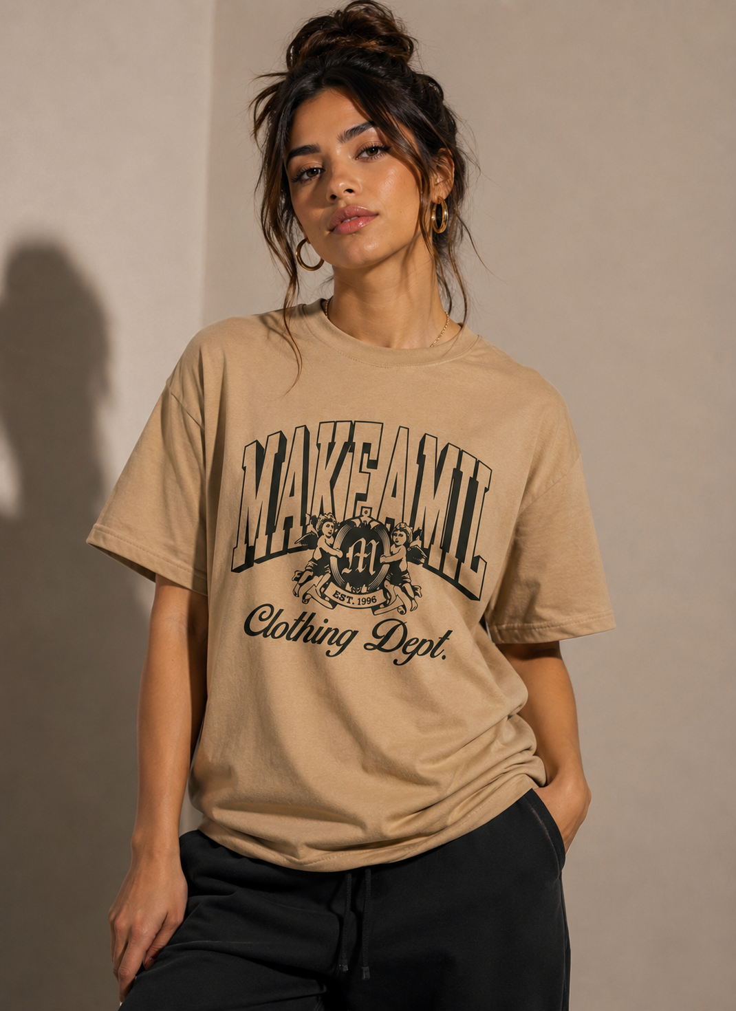 MakeAMil “Clothing Dept” Oversized Tee