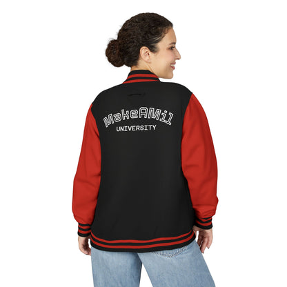 MakeAMil University Varsity Crest Jacket