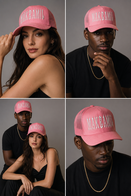 MakeAMil Signature Pink Trucker