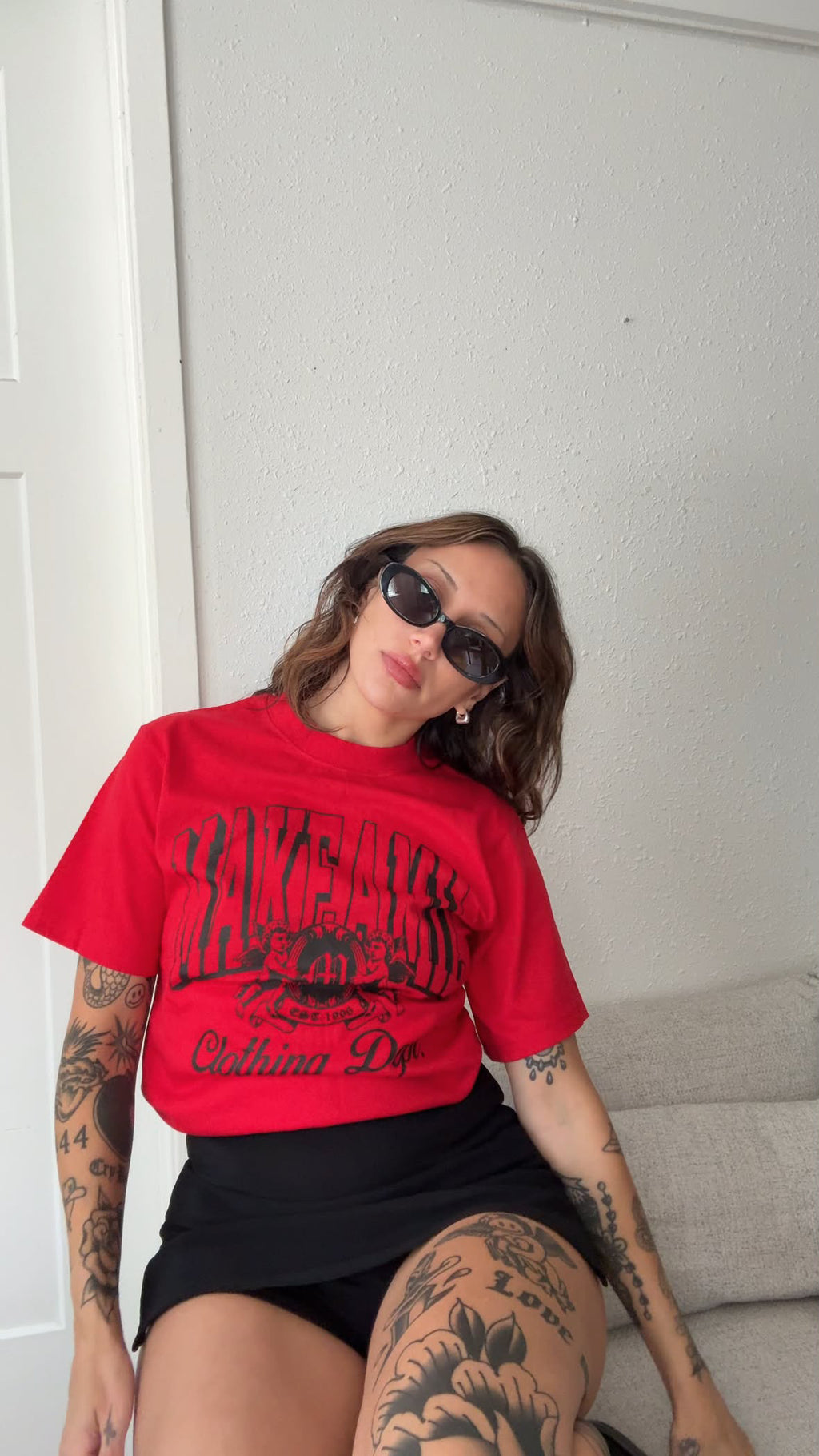 MakeAMil “Clothing Dept” Oversized Tee