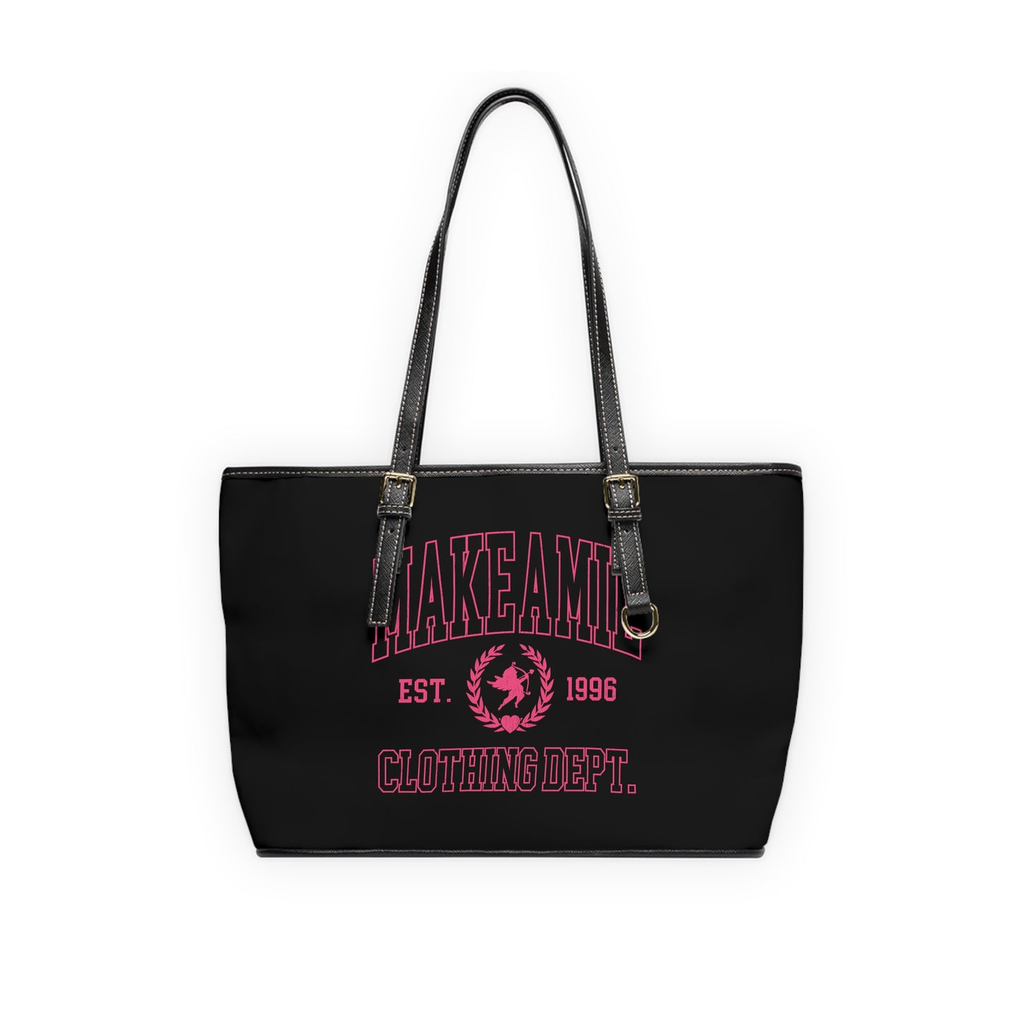 MakeAMil Authentic Monogram Leather Shoulder Bag