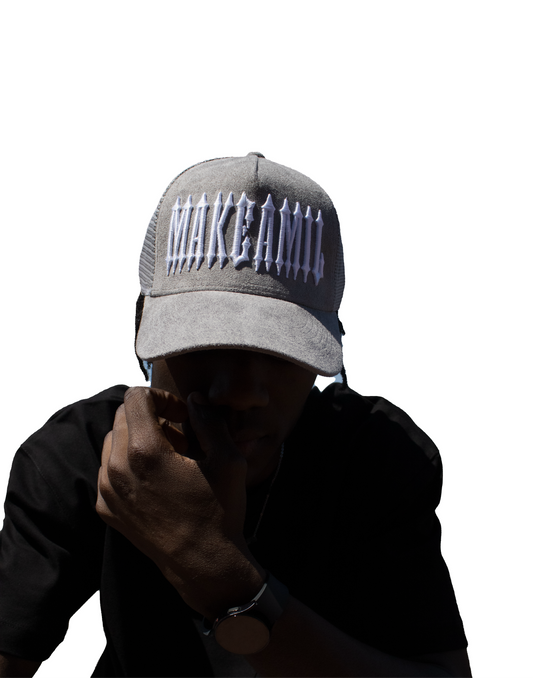 MakeAMil Signature Gray Trucker