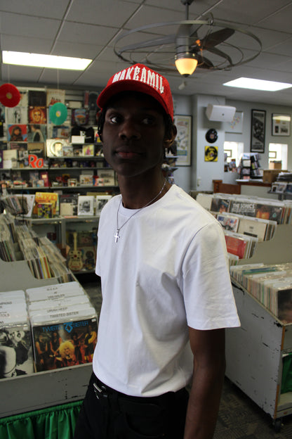 MakeAMil Signature Red Trucker