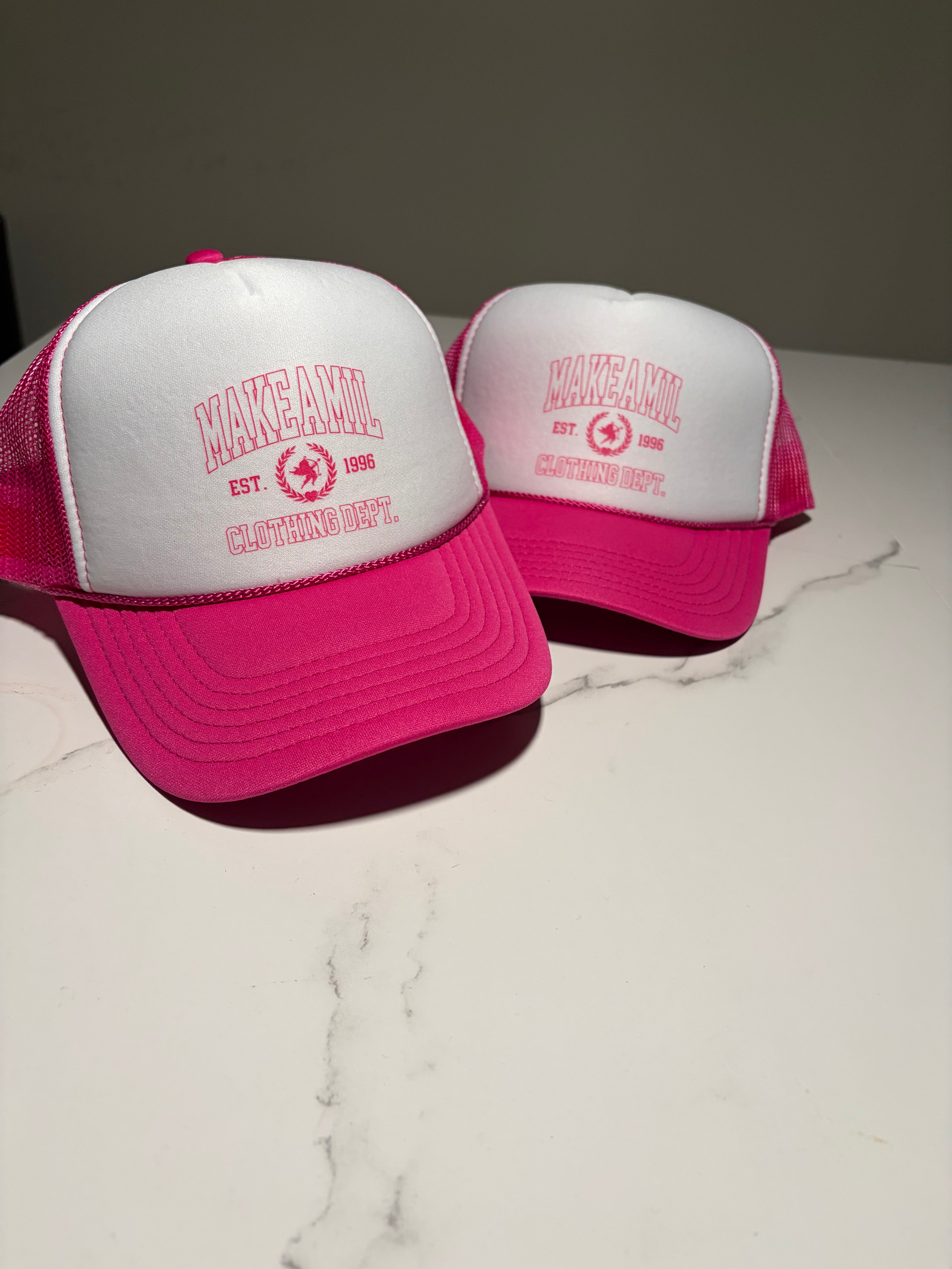 MakeAMil Womens “Clothing Dept” Trucker