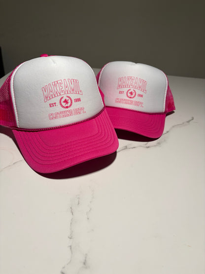 MakeAMil Womens “Clothing Dept” Trucker