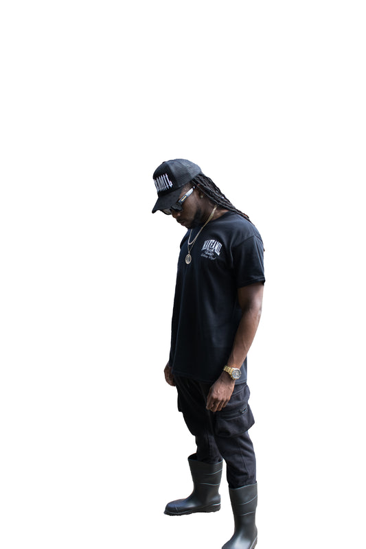 MakeAMil Clothing Dept Black Tee