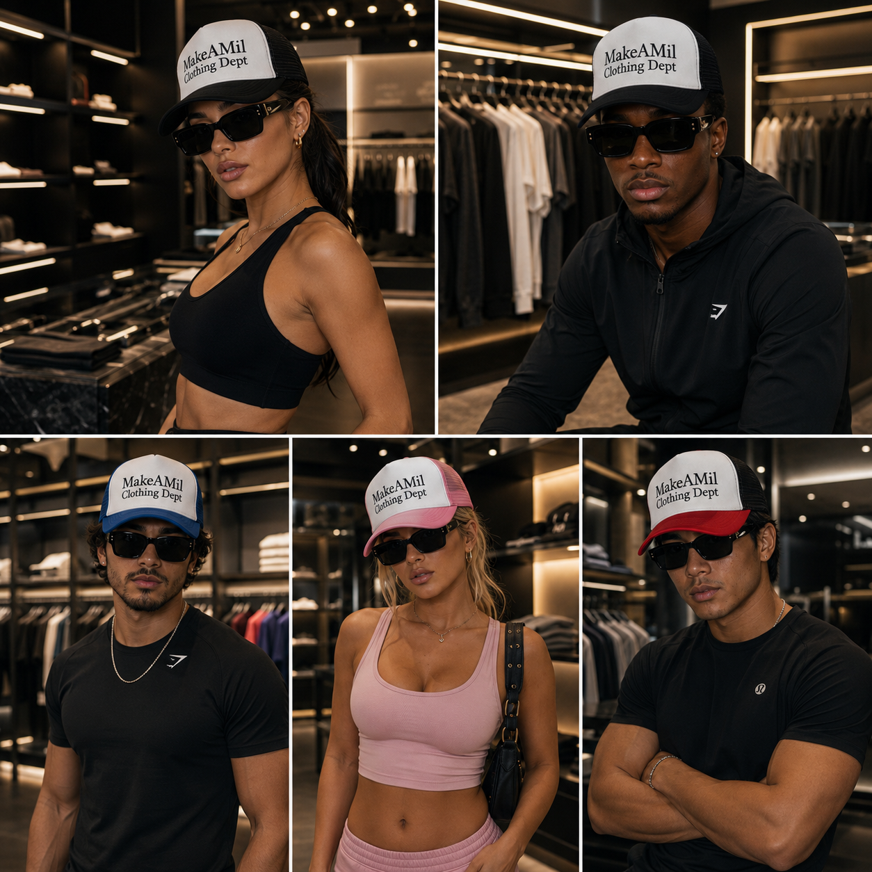 MakeAMil x OTTO Signature "Clothing Dept" Trucker