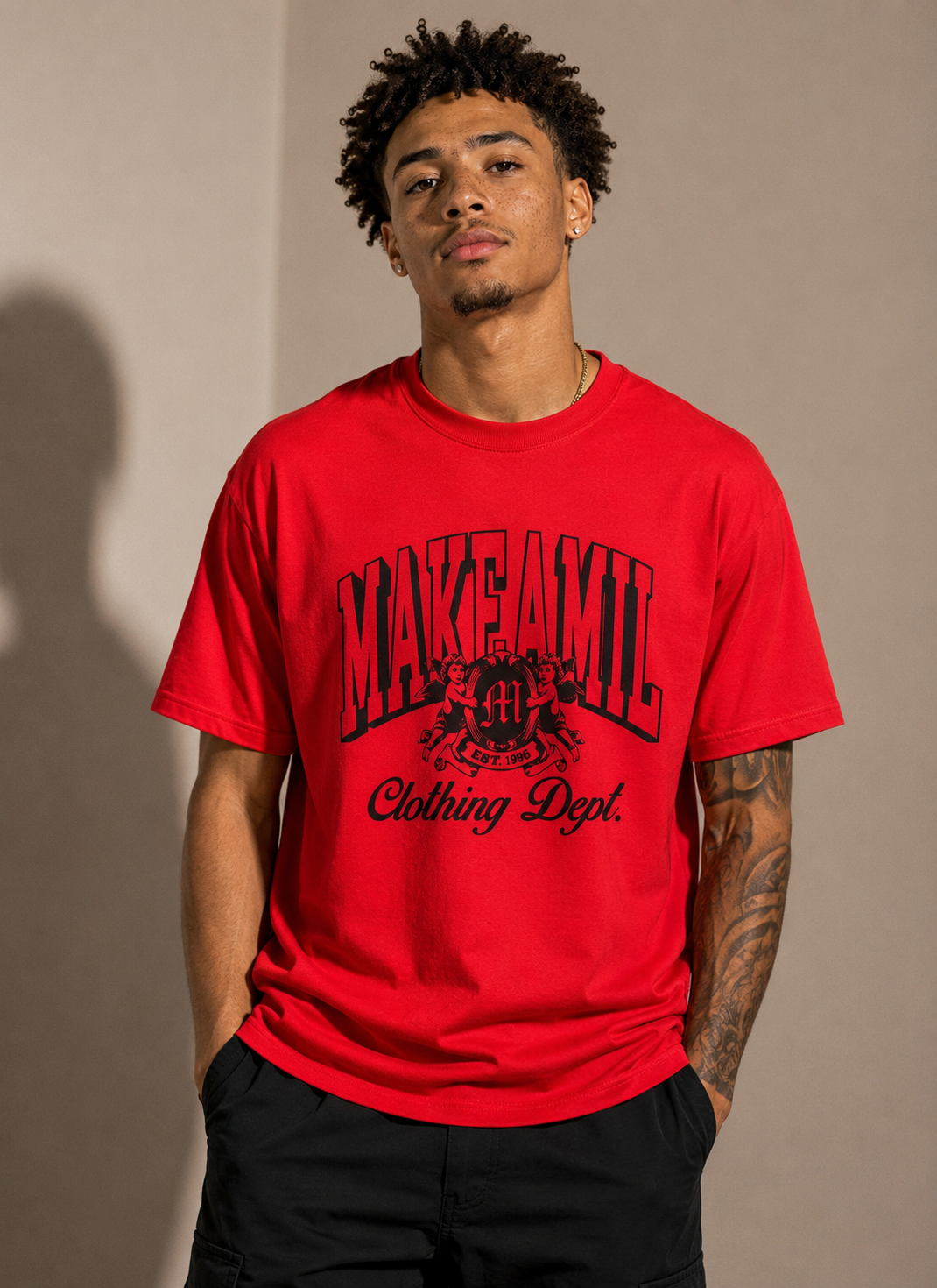 MakeAMil “Clothing Dept” Oversized Tee