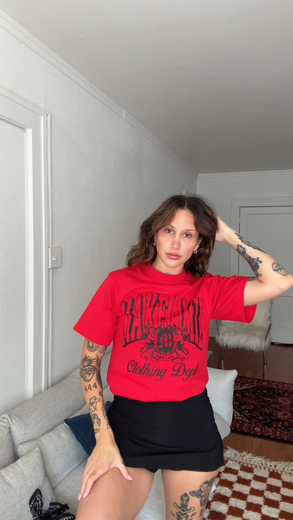 MakeAMil “Clothing Dept” Oversized Tee