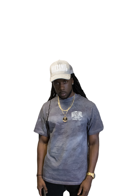 MakeAMil Clothing Dept “Gunsmoke Tiedye” Oversized Tee