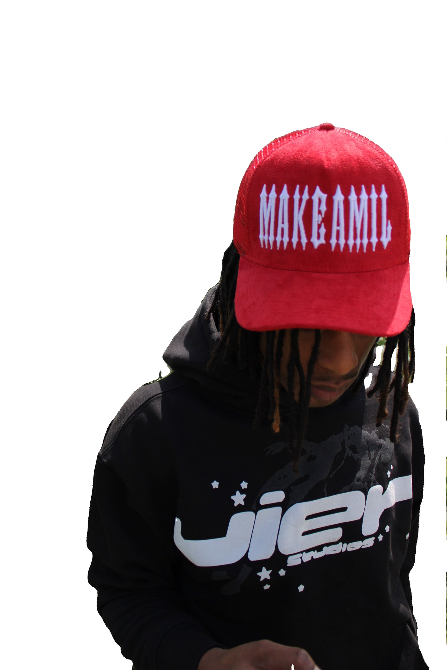 MakeAMil Signature Red Trucker