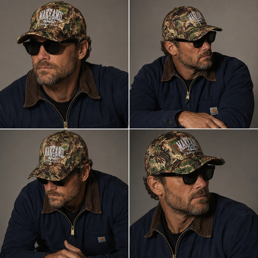 MakeAMil “Clothing Dept” Camo Baseball Cap