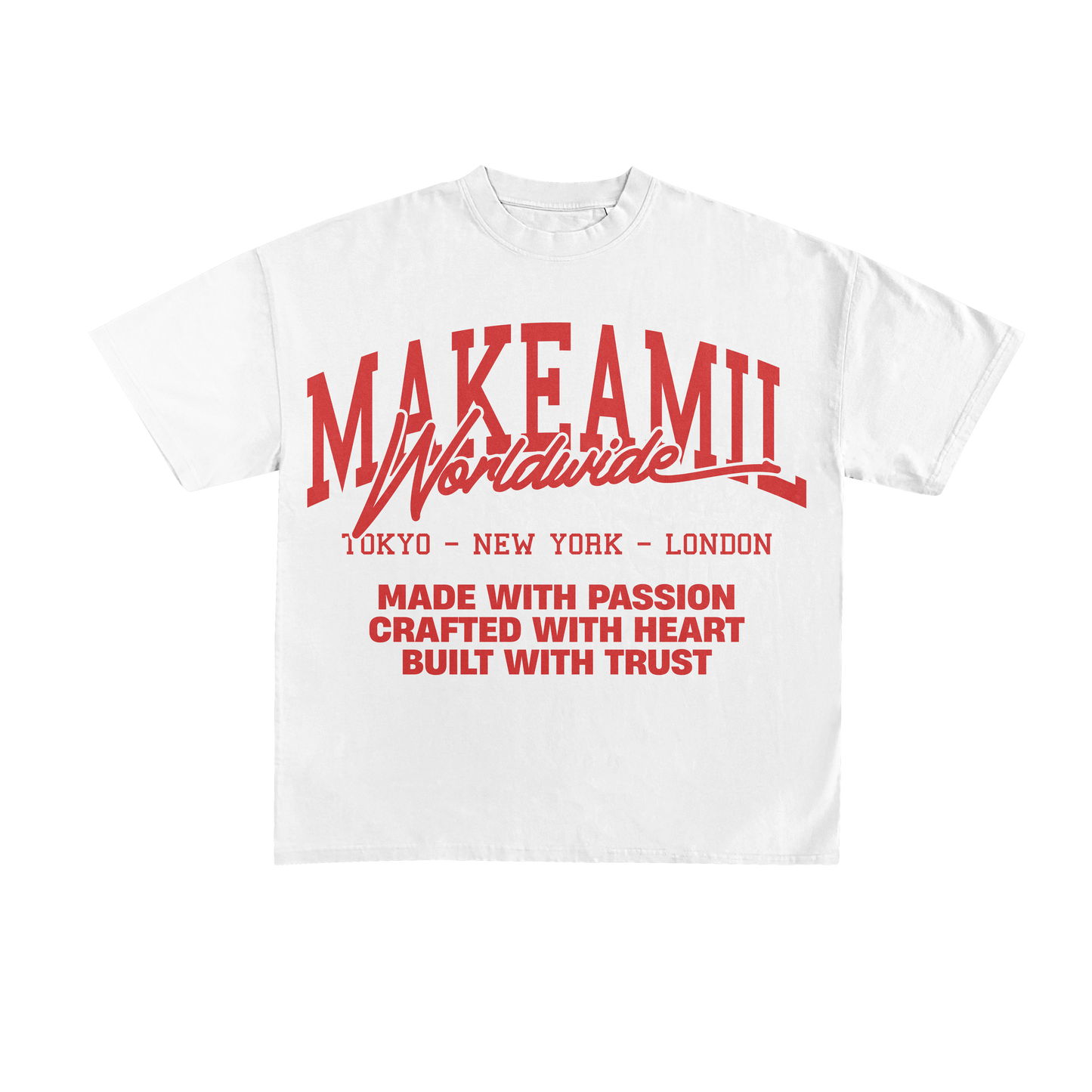 MakeAMil x Shakawear “WorldWide” Oversized Tee