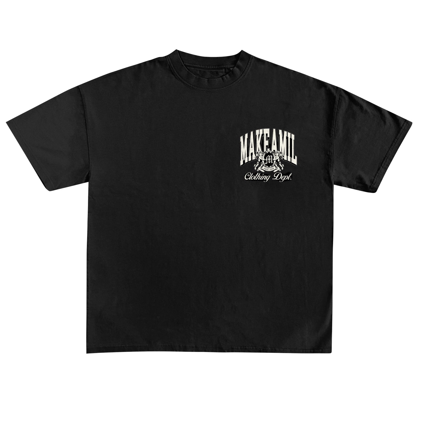 MakeAMil Clothing Dept Black Tee